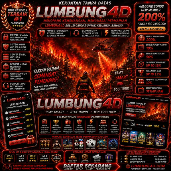 LUMBUNG4D | Dunia Hiburan Digital & Permainan Masa Kini ⭐